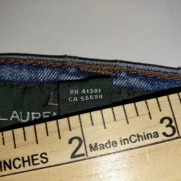 Ralph Lauren Women's Size 8 Sky Blue Regular Leg Blue Denim Jeans - Picture 7 of 14